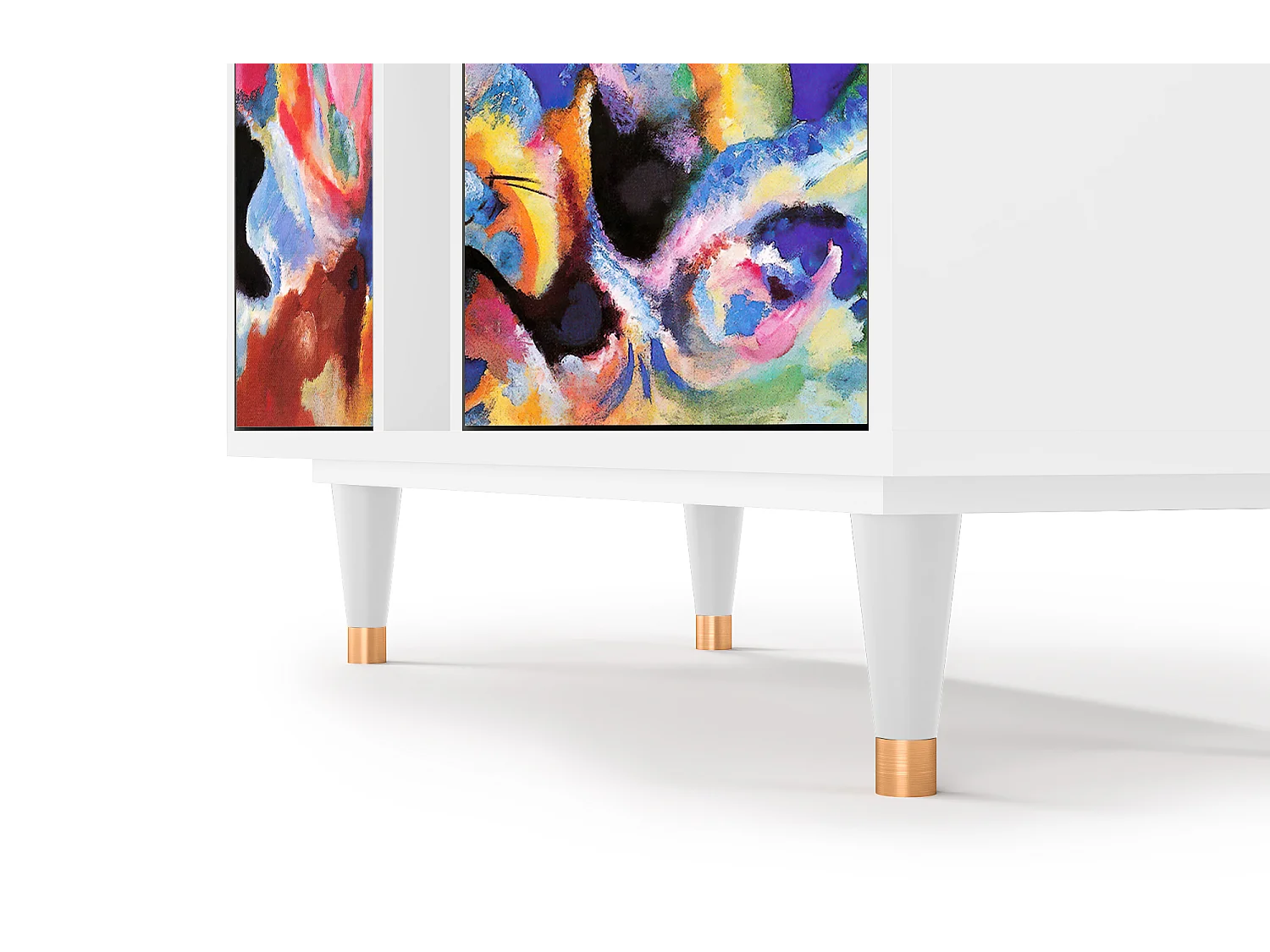 Kredens - 94х96х41 cm - BS5 - Kandinsky, Biały