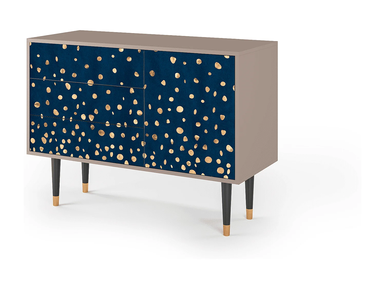 Buffet - 115х84х41 cm - S3 - Night Skies, Latte