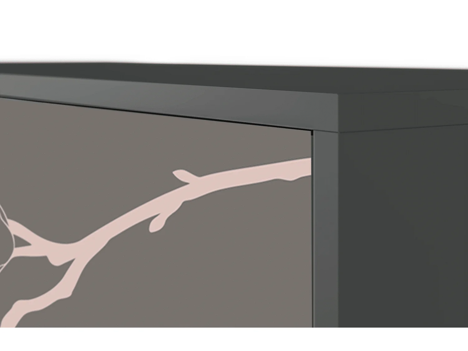 Buffet - 115х84х41 cm - S3 - Cherry Blossom, Anthracite