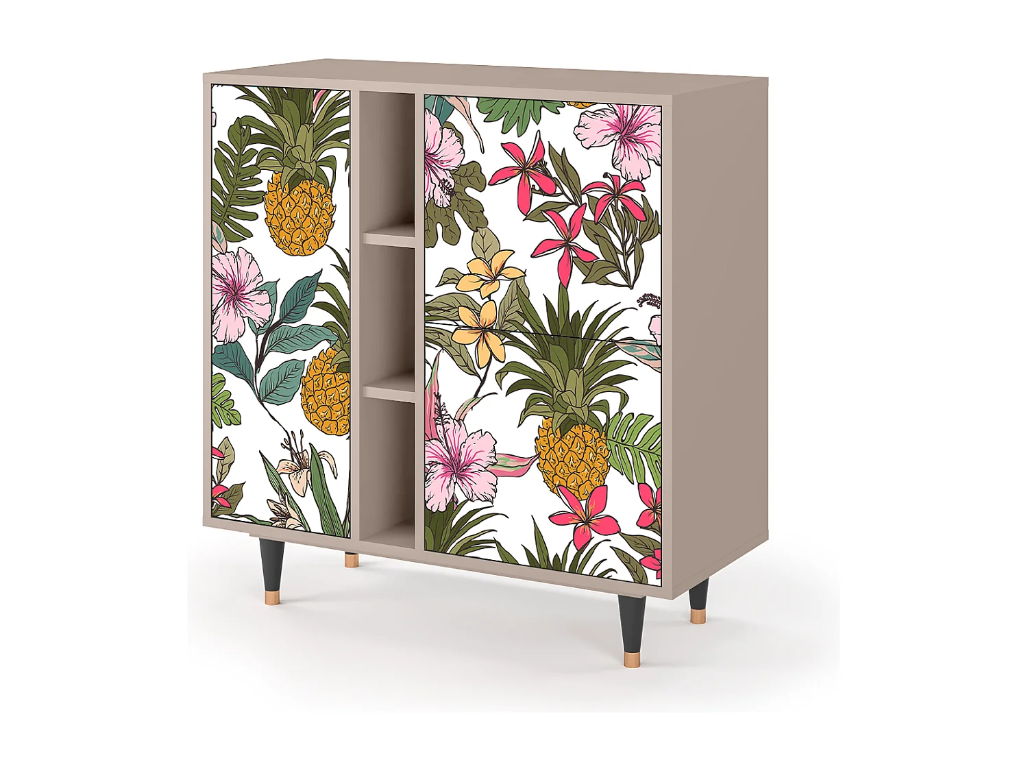 Dressoir - 94х96х41 cm - BS5 - Estival Fruit, Latte