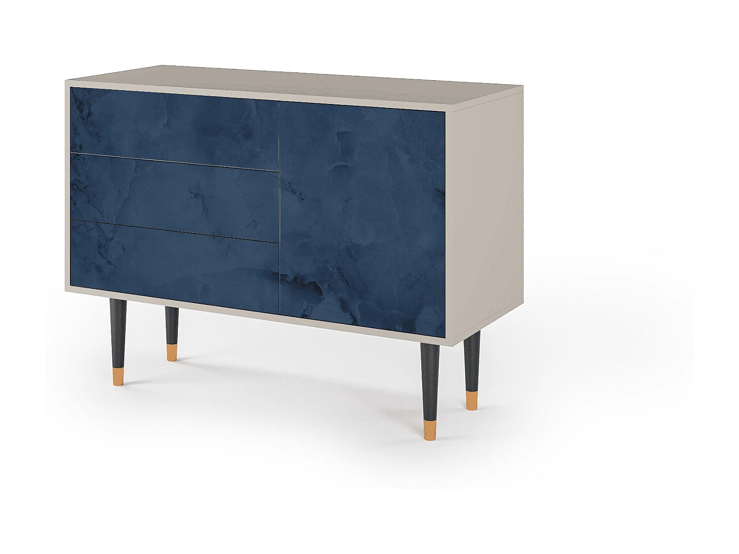 Kredens - 115х84х41 cm - S3 - Endless Galaxi, Piaskowy