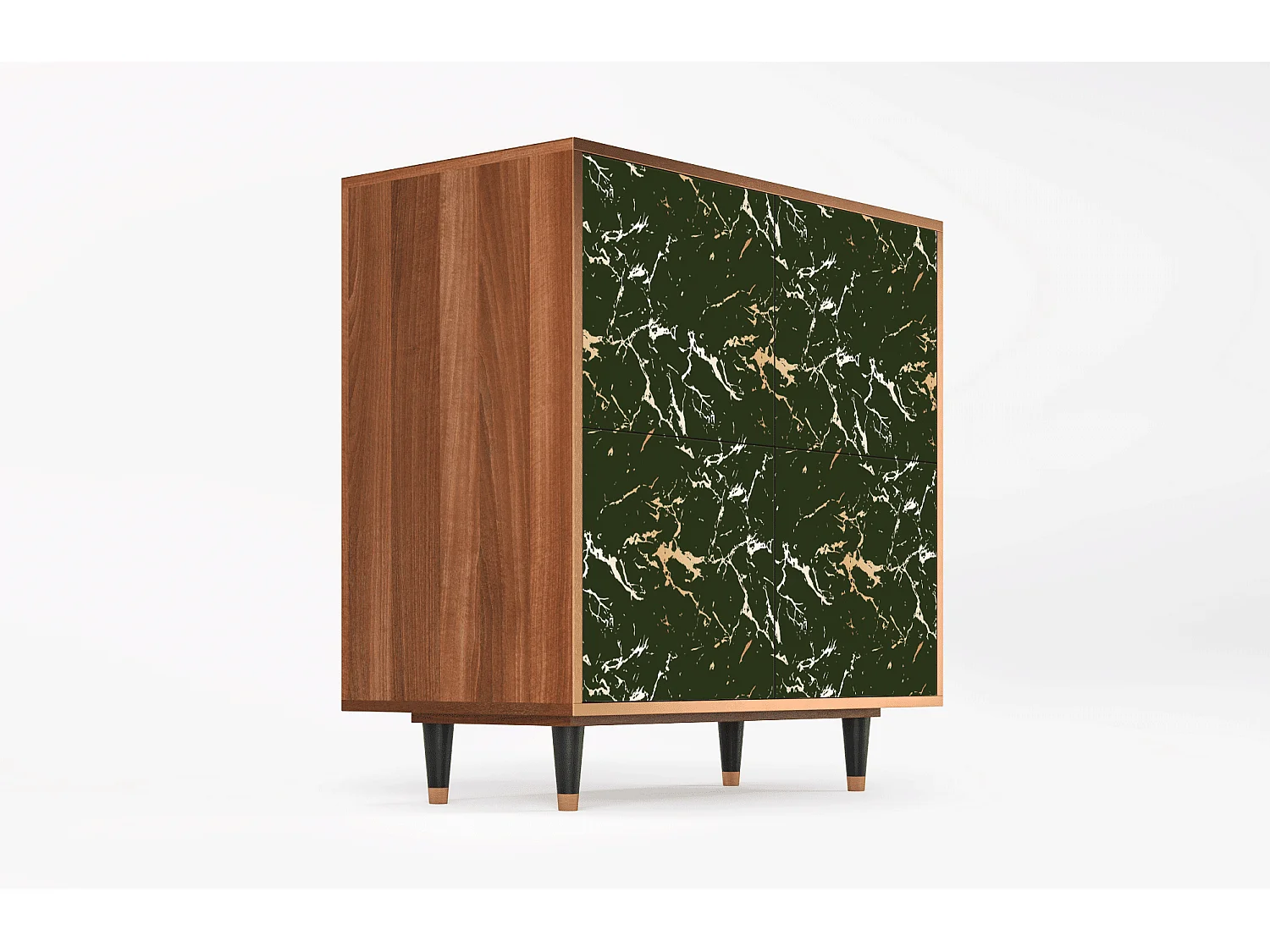 Buffet - 94x96x48 cm - BS3 - Amazon Forest, Noyer
