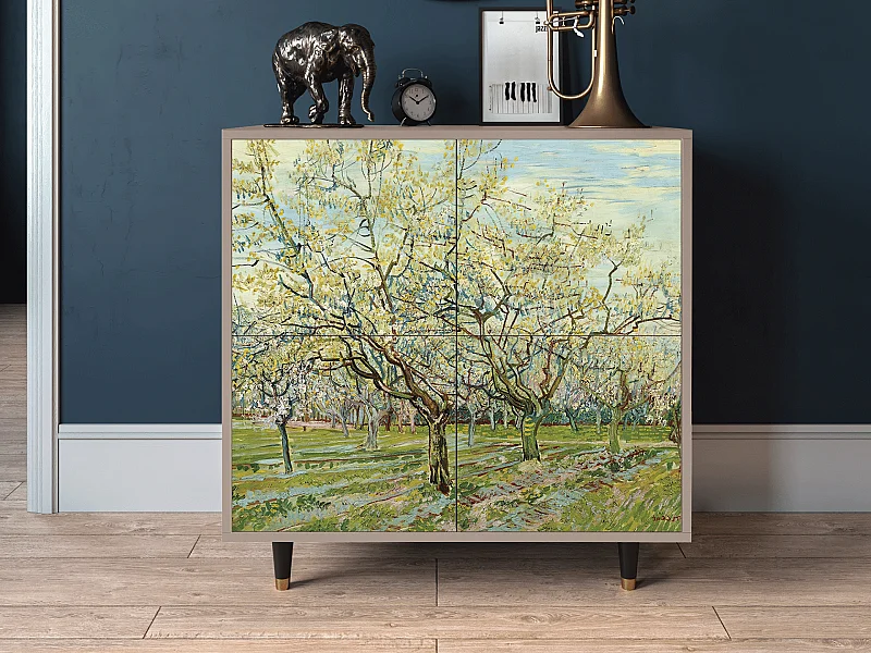 Aparador - 94x96x48 cm - BS3 - The Branco Orchard, Latte