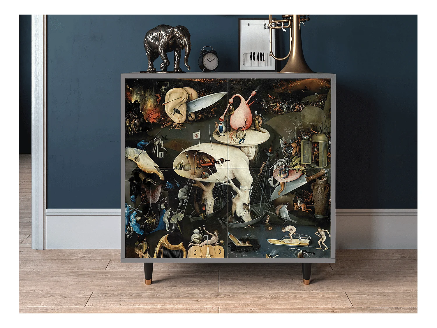 Credenza - 94x96x48 cm - BS3 - The Garden 2, Grigio