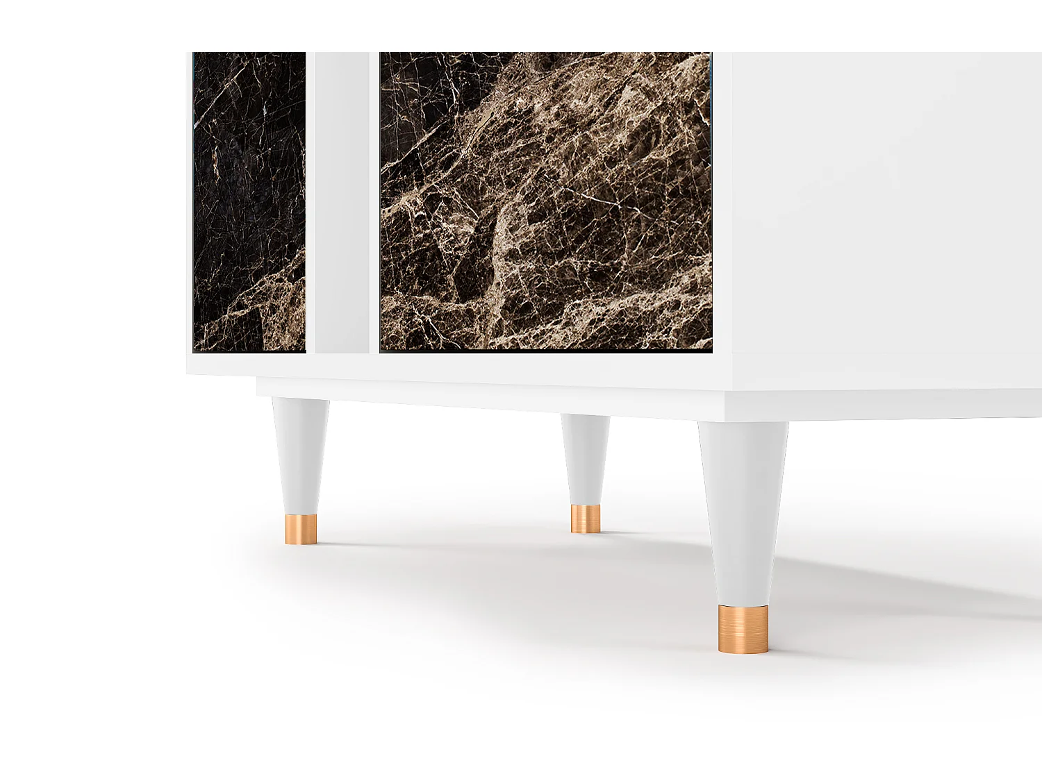 Buffet - 94х96х41 cm - BS5 - Night Abyss, Blanc