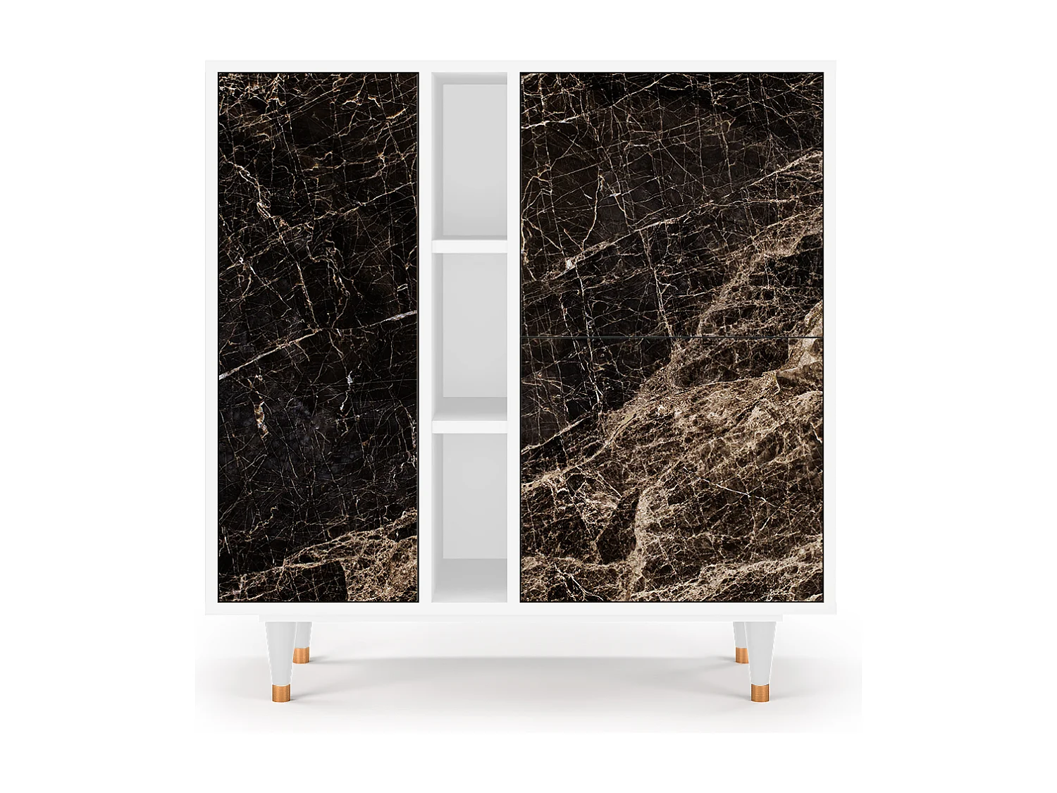 Buffet - 94х96х41 cm - BS5 - Night Abyss, Blanc