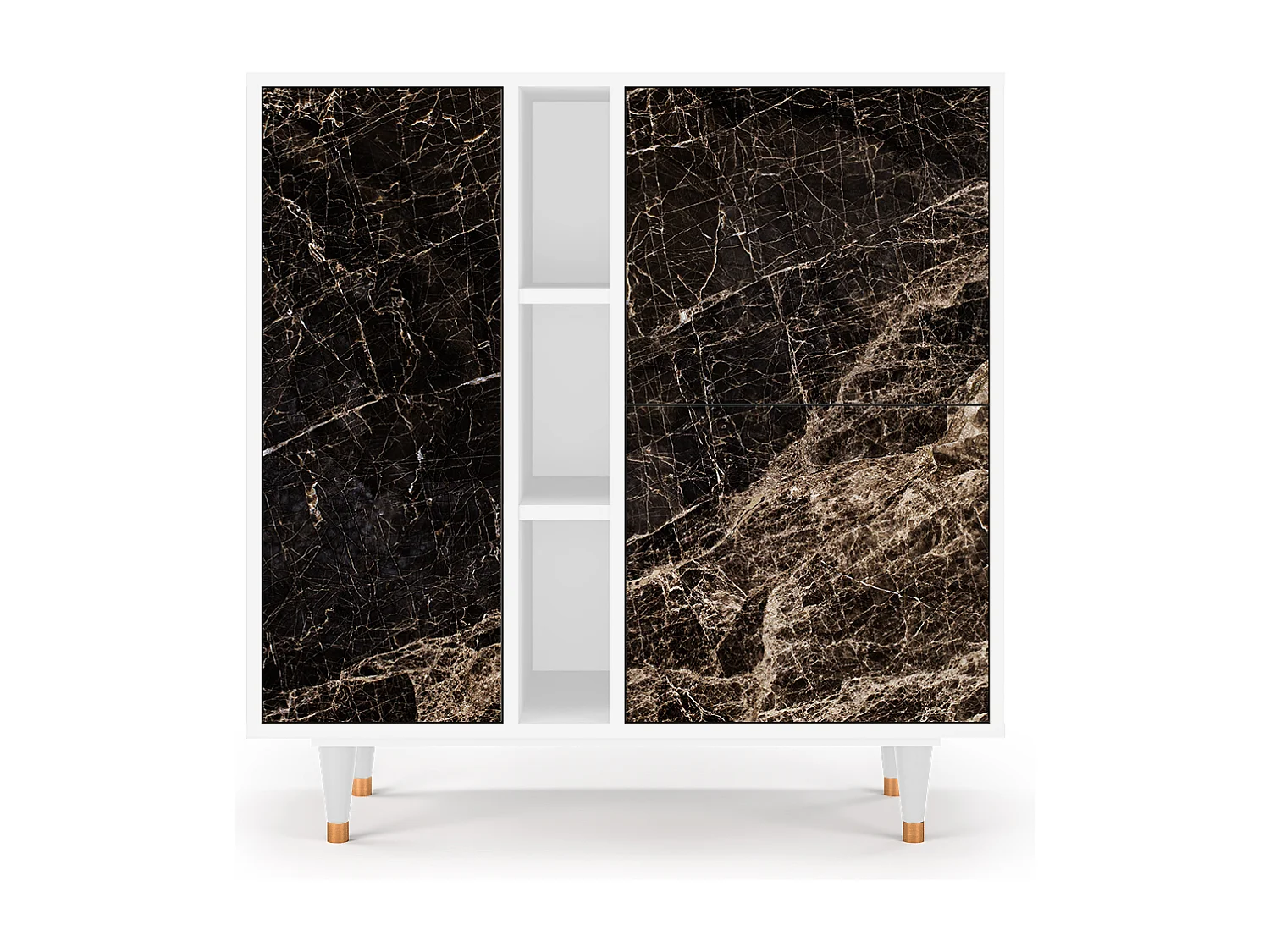 Buffet - 94х96х41 cm - BS5 - Night Abyss, Blanc