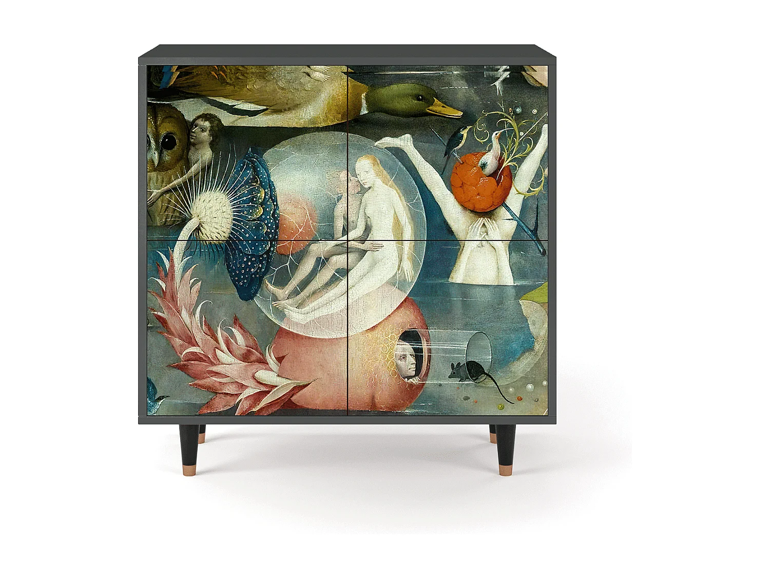 Kredens - 94x96x48 cm - BS3 - The Garden Of by Bosch, Antracyt