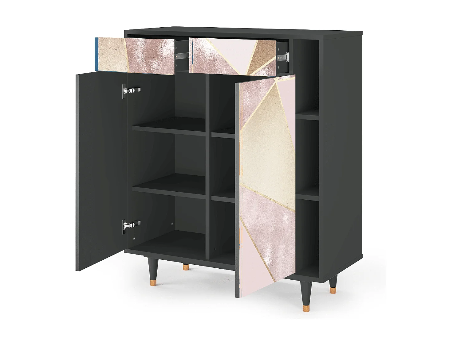 Buffet - 96х110х41 cm - BS6 - Cosmopolitan Diva, Anthracite