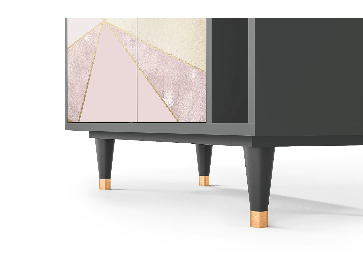 Dressoir - 96х110х41 cm - BS6 - Cosmopolitan Diva, Antraciet