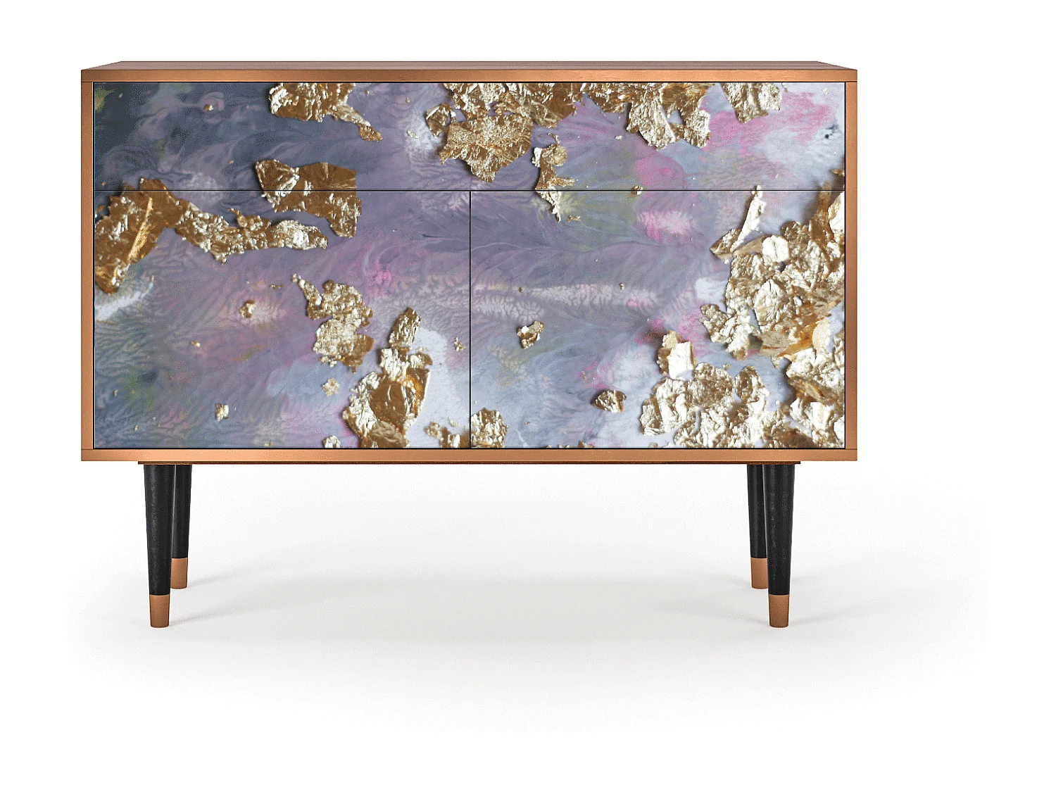 Buffet - 115x85x48 cm - BS4 - Planet Earth, Noyer
