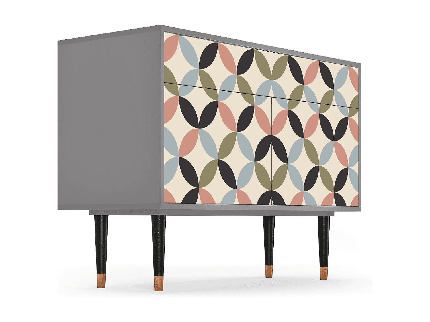Credenza - 115x85x48 cm - BS4 - Butterfly Effect, Grigio