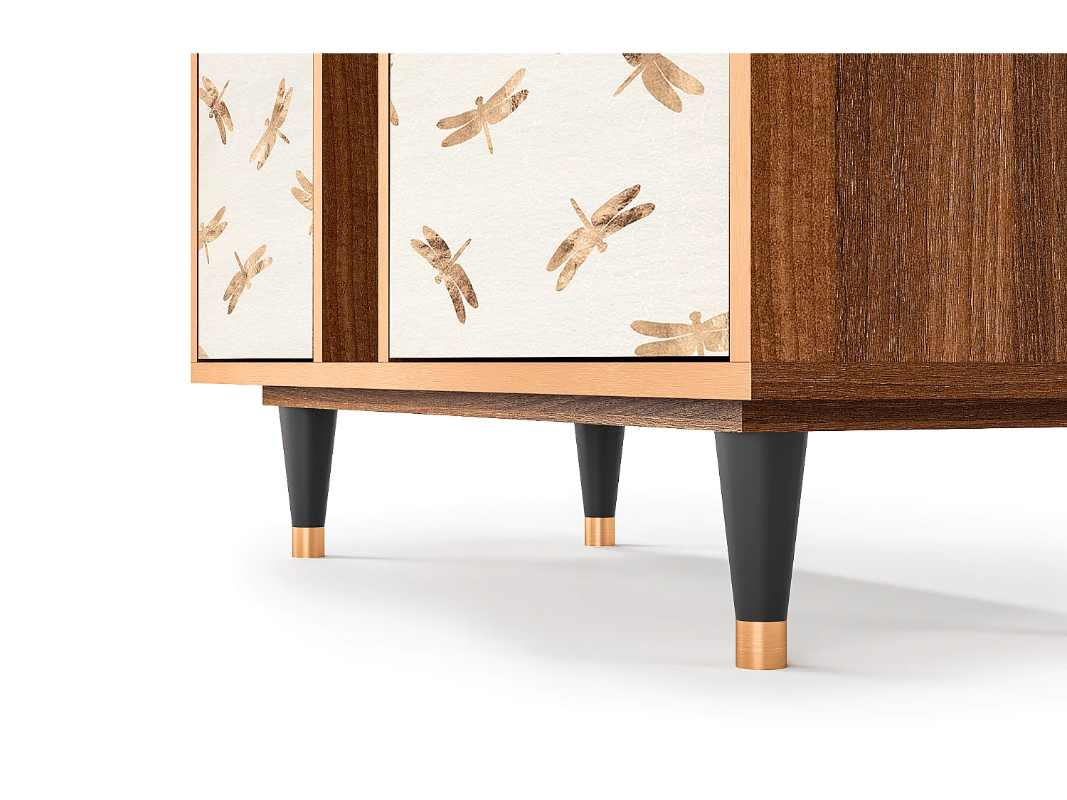 Buffet - 94х96х41 cm - BS5 - Nude Dragonflies, Noyer