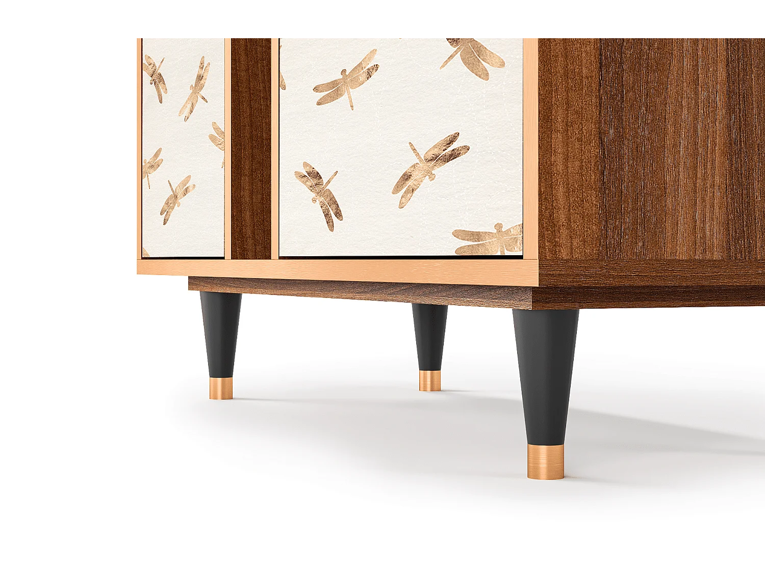 Buffet - 94х96х41 cm - BS5 - Nude Dragonflies, Noyer