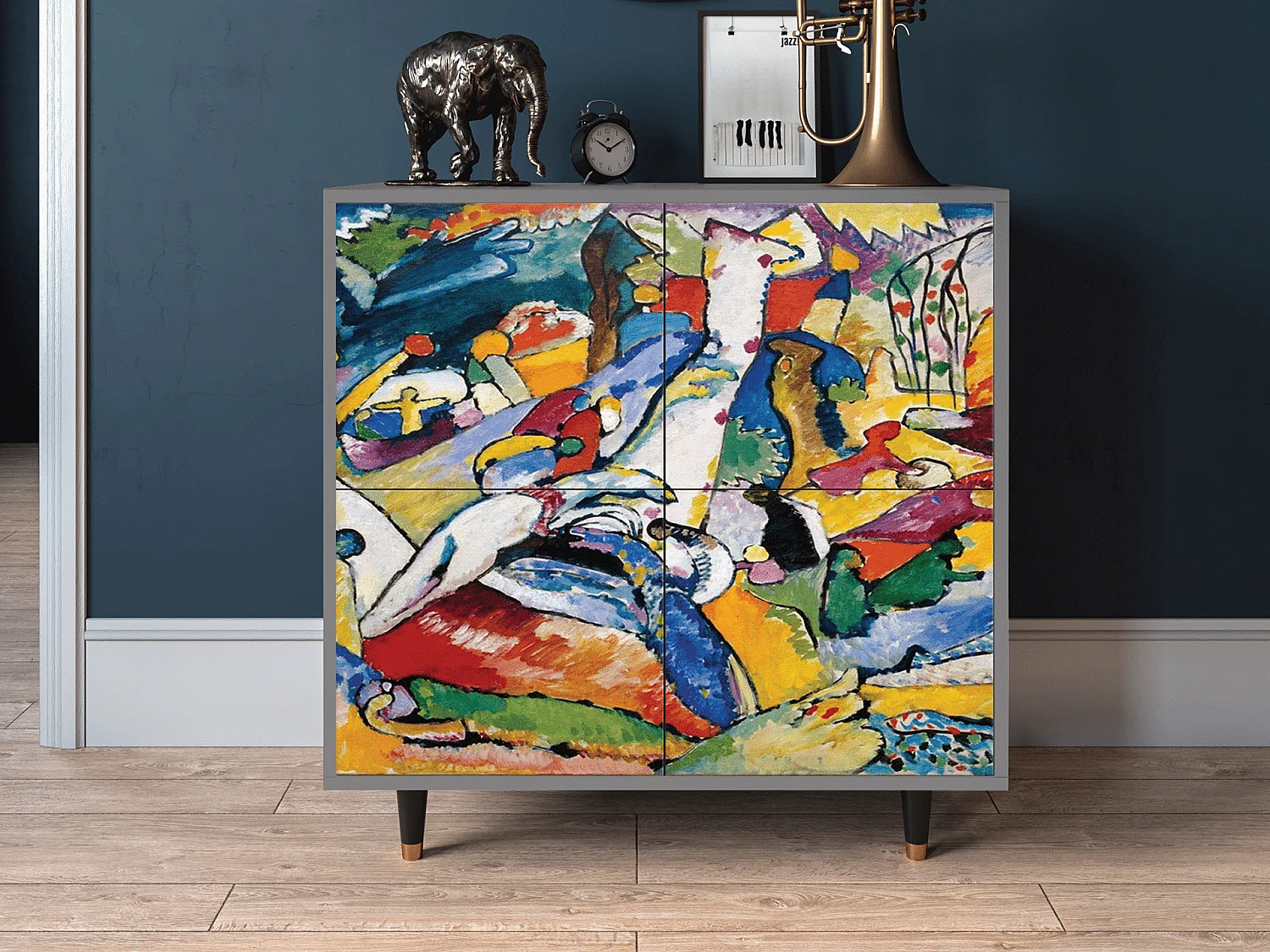 Aparador - 94x96x48 cm - BS3 - Improvisation 26  , Gris