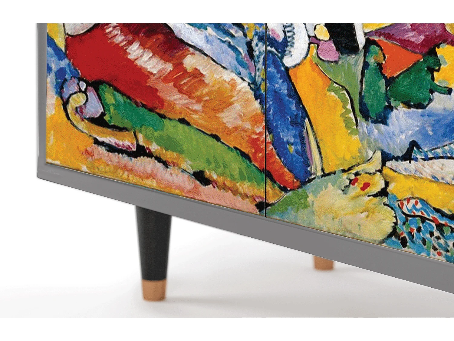 Sideboard - 94x96x48 cm - BS3 - Improvisation 26  , Grau