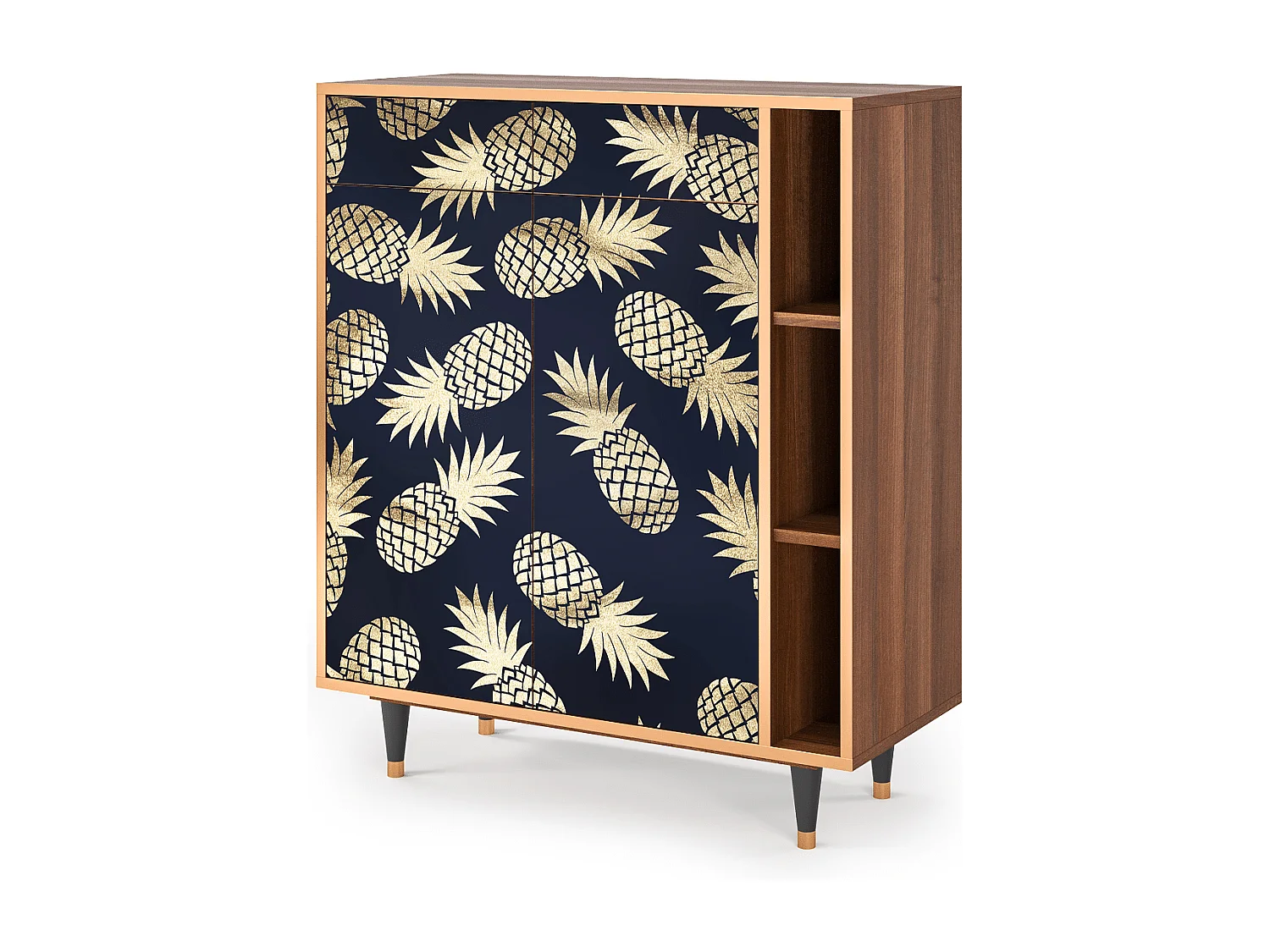 Buffet - 96х110х41 cm - BS6 - Sunny Pineaple, Noyer