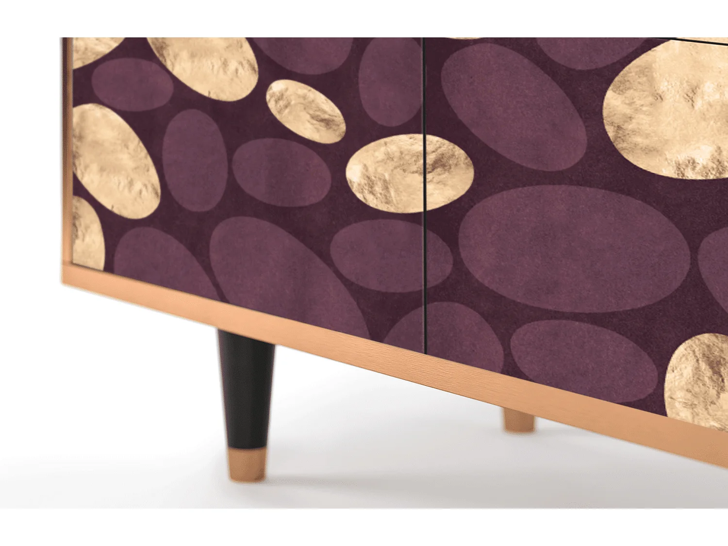 Kredens - 94x96x48 cm - BS3 - Fine Wine, Orzech