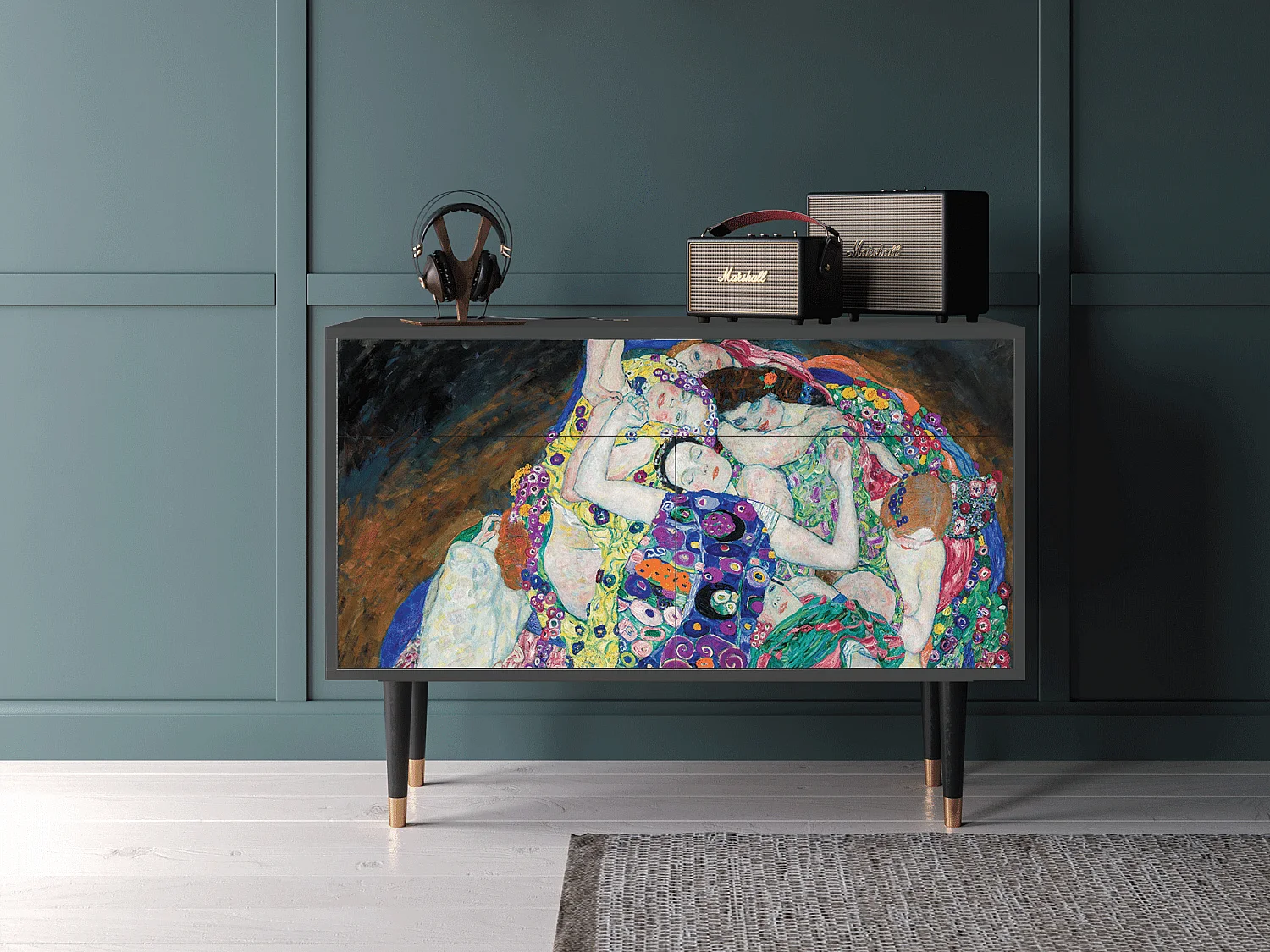 Aparador - 115x85x48 cm - BS4 - The Maiden by Klimt, Antracite