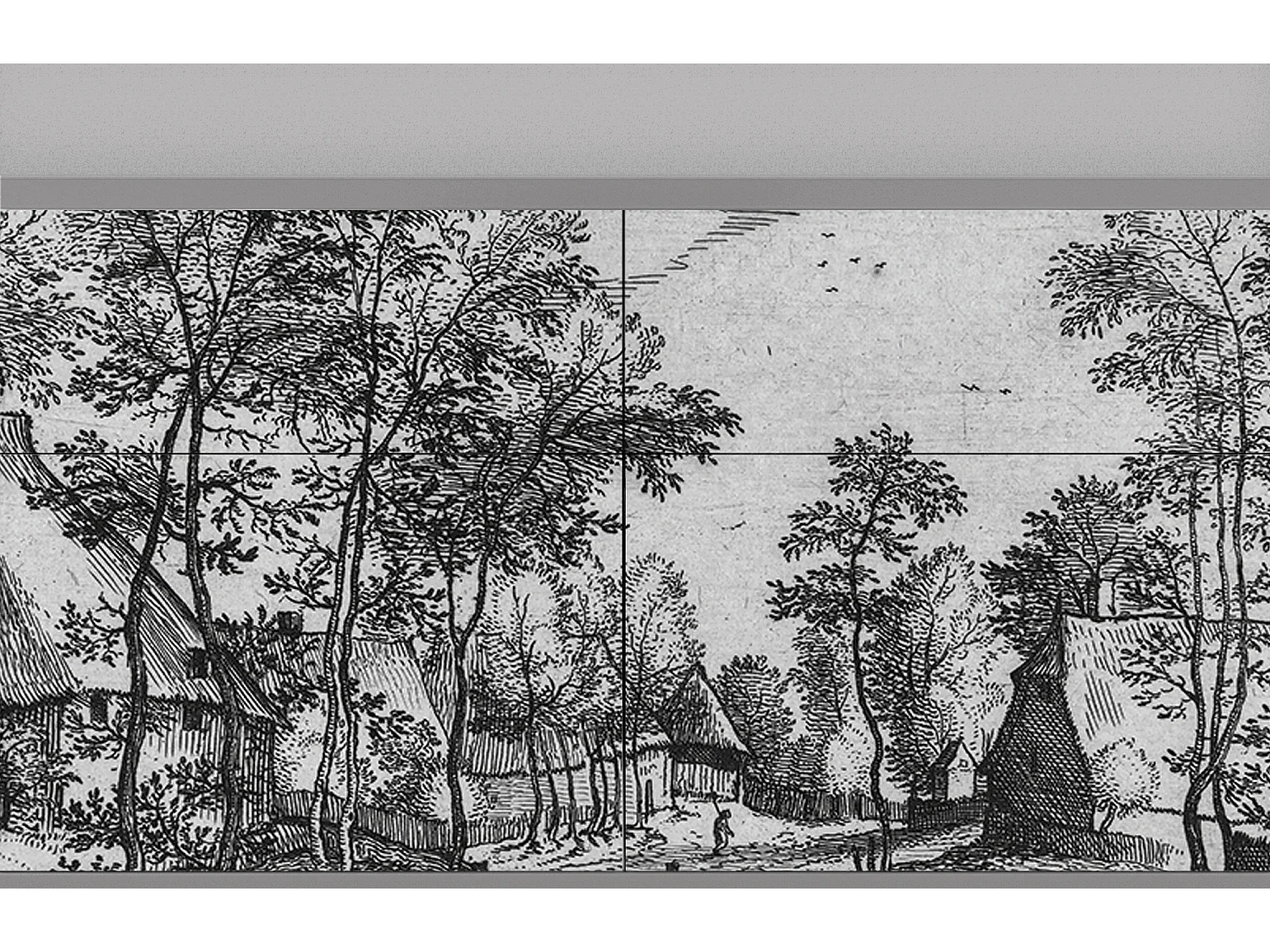 Credenza - 115x85x48 cm - BS4 - Village Road, Grigio