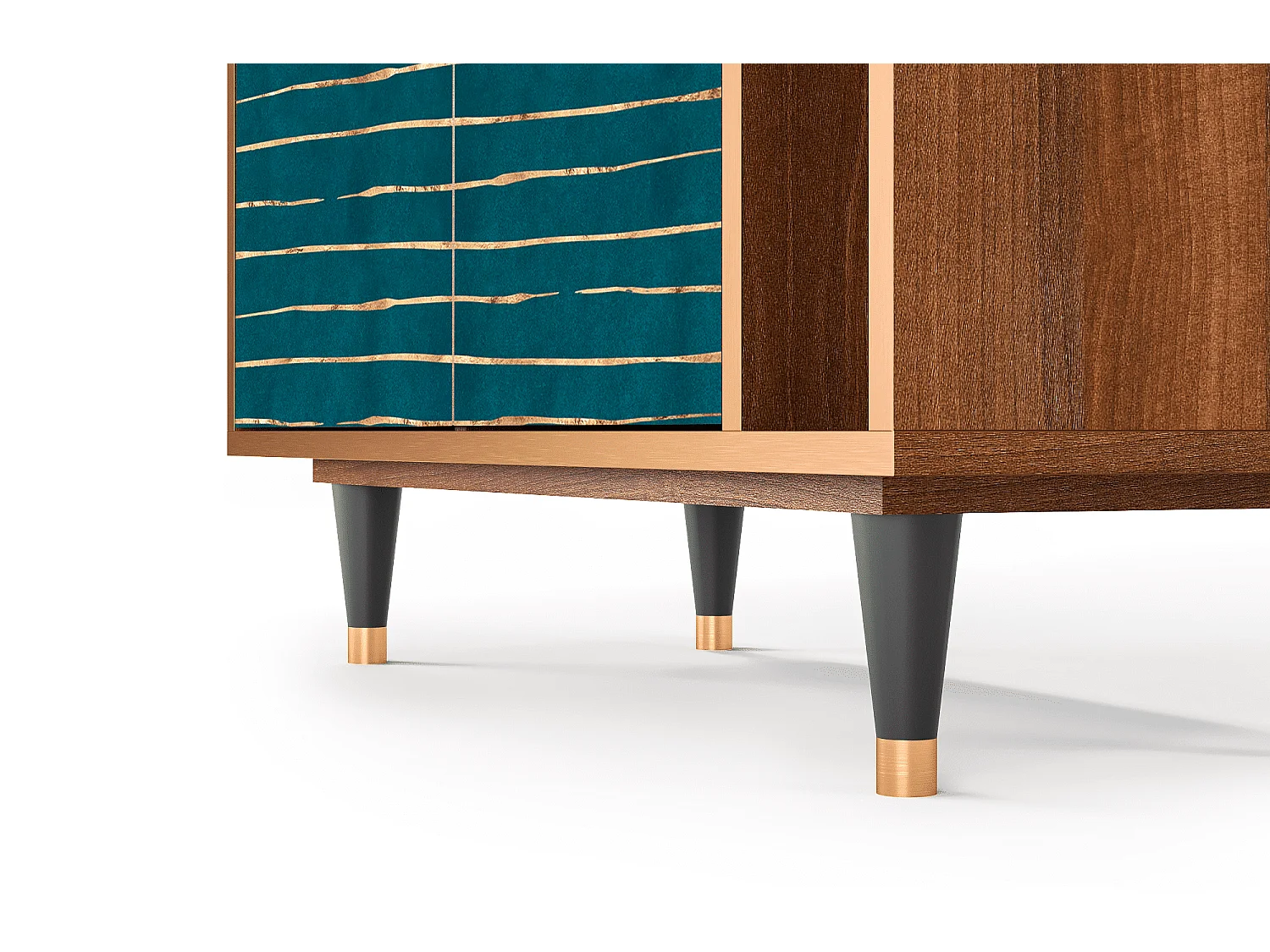 Sideboard - 96х110х41 cm - BS6 - Ocean Drive, Walnuss