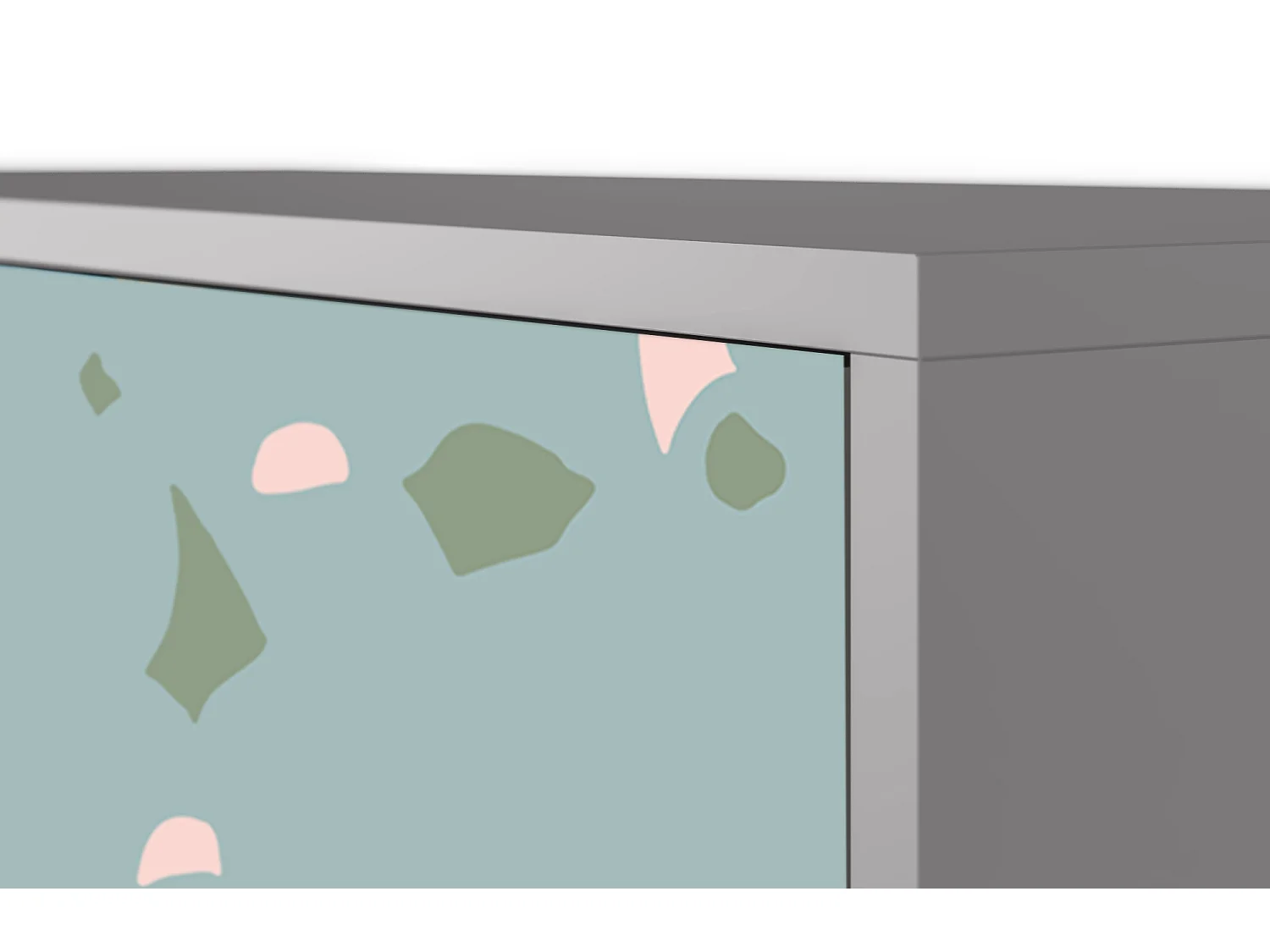 Aparador - 115х84х41 cm - S3 - Blue Drops, Gris