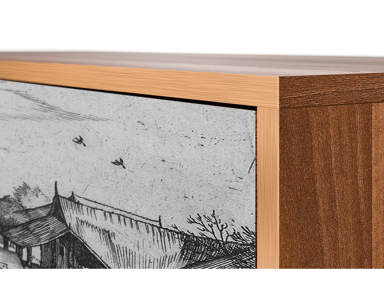 Buffet - 115х84х41 cm - S3 - Country Village, Noyer