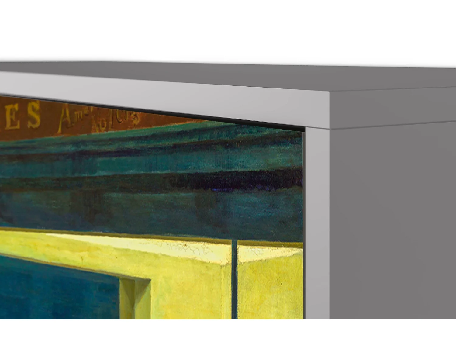 Buffet - 115х84х41 cm - S3 - Nighthawks by Hopper, Gris