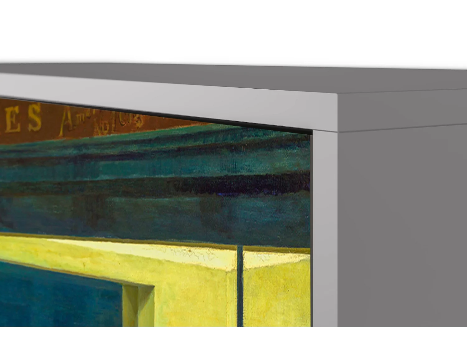 Buffet - 115х84х41 cm - S3 - Nighthawks by Hopper, Gris