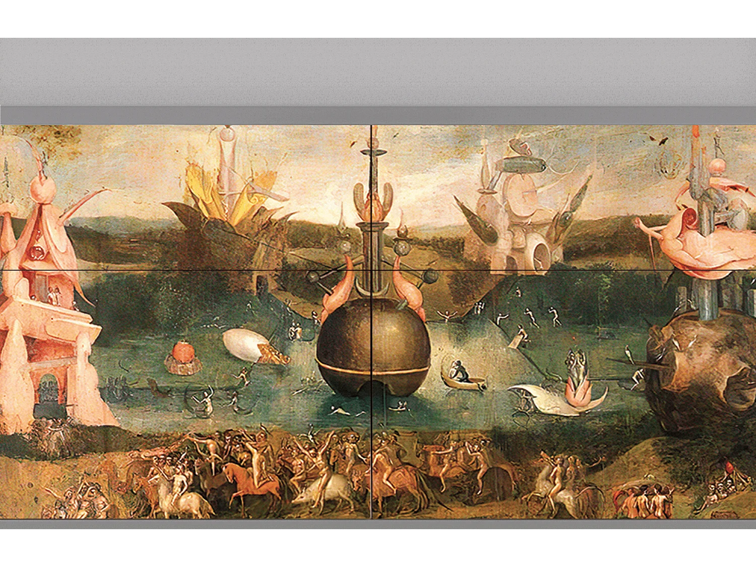 Buffet - 115x85x48 cm - BS4 - Garden of Delights , Gris