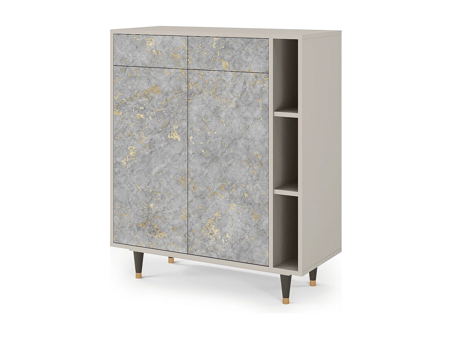 Dressoir - 96х110х41 cm - BS6 - Mariana Trench, Zand