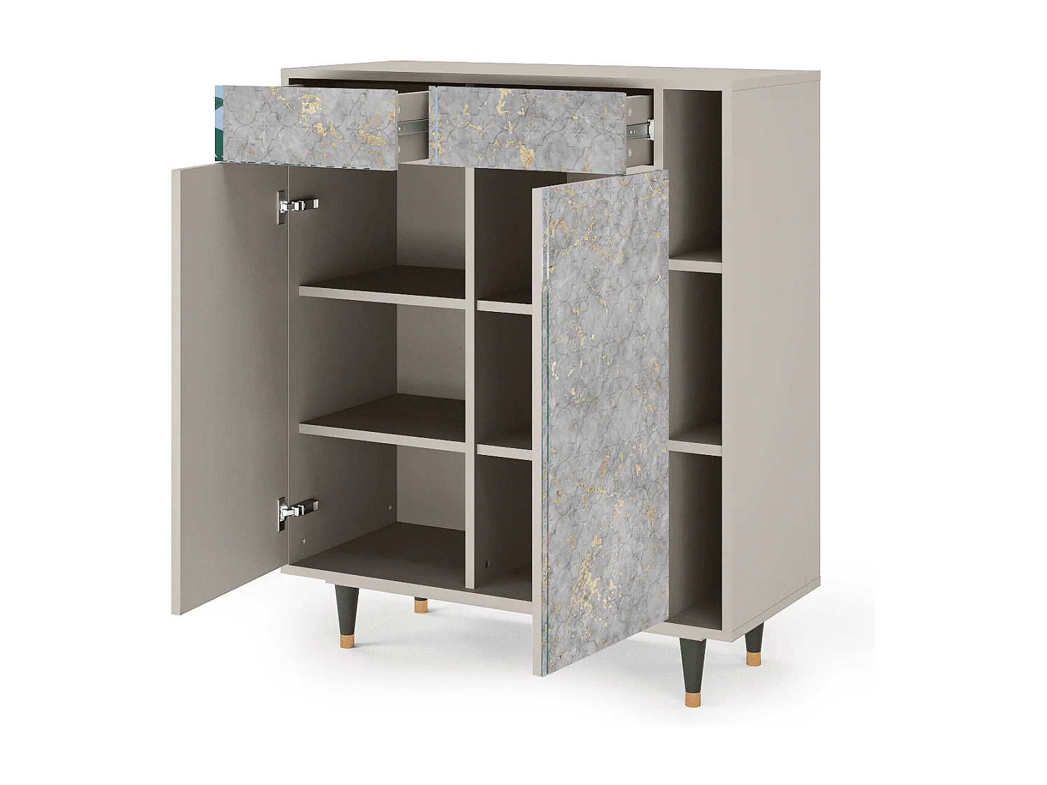 Dressoir - 96х110х41 cm - BS6 - Mariana Trench, Zand