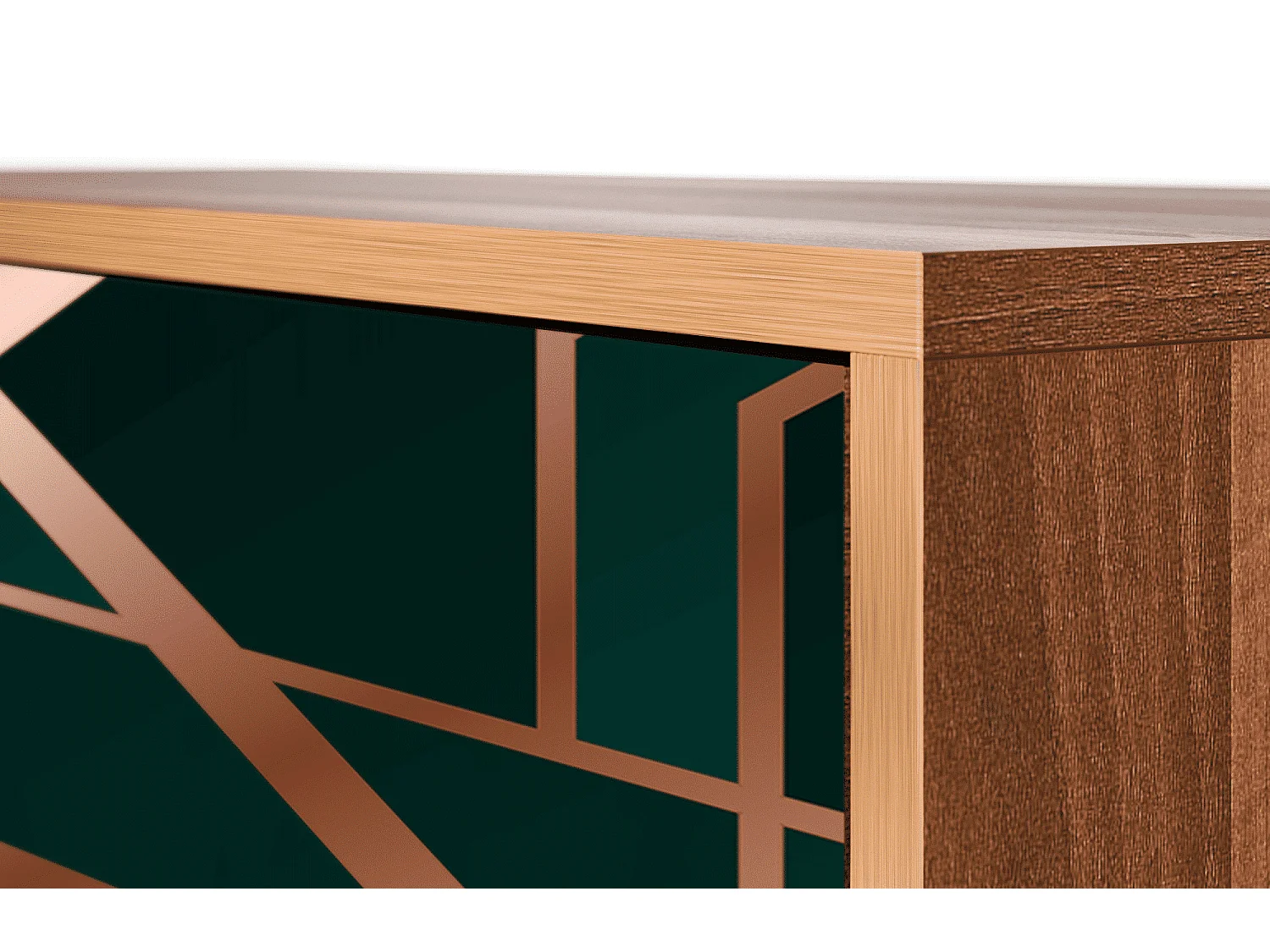 Credenza - 115х84х41 cm - S3 - Emerald Gatsby, Noce