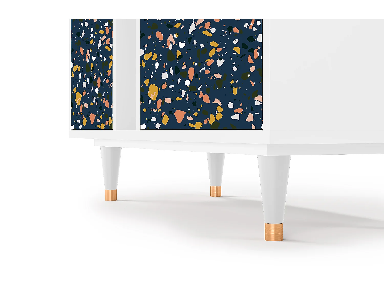 Kredens - 94х96х41 cm - BS5 - Night Sky Langhterns, Biały