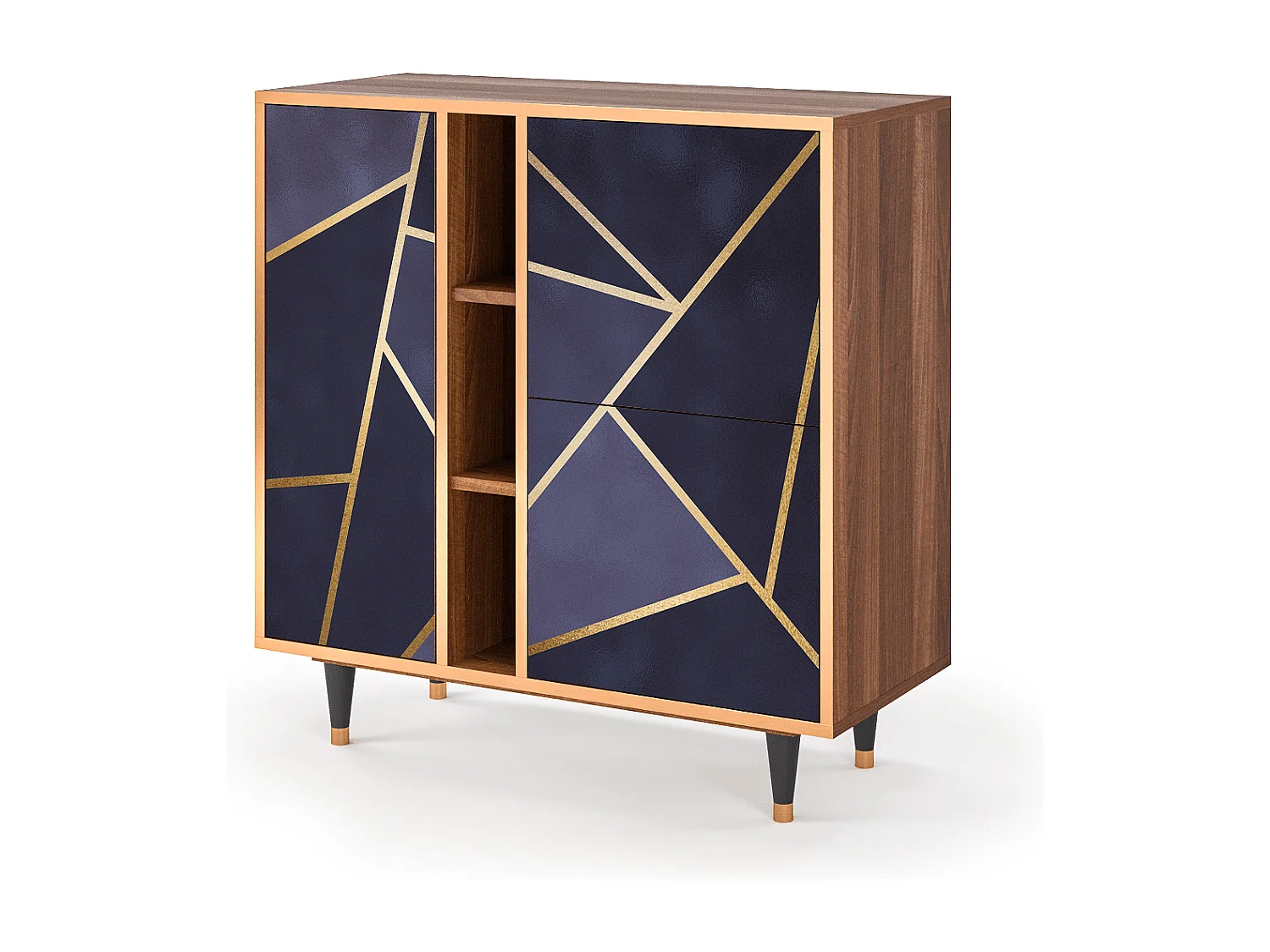 Buffet - 94х96х41 cm - BS5 - The Amethyst, Noyer