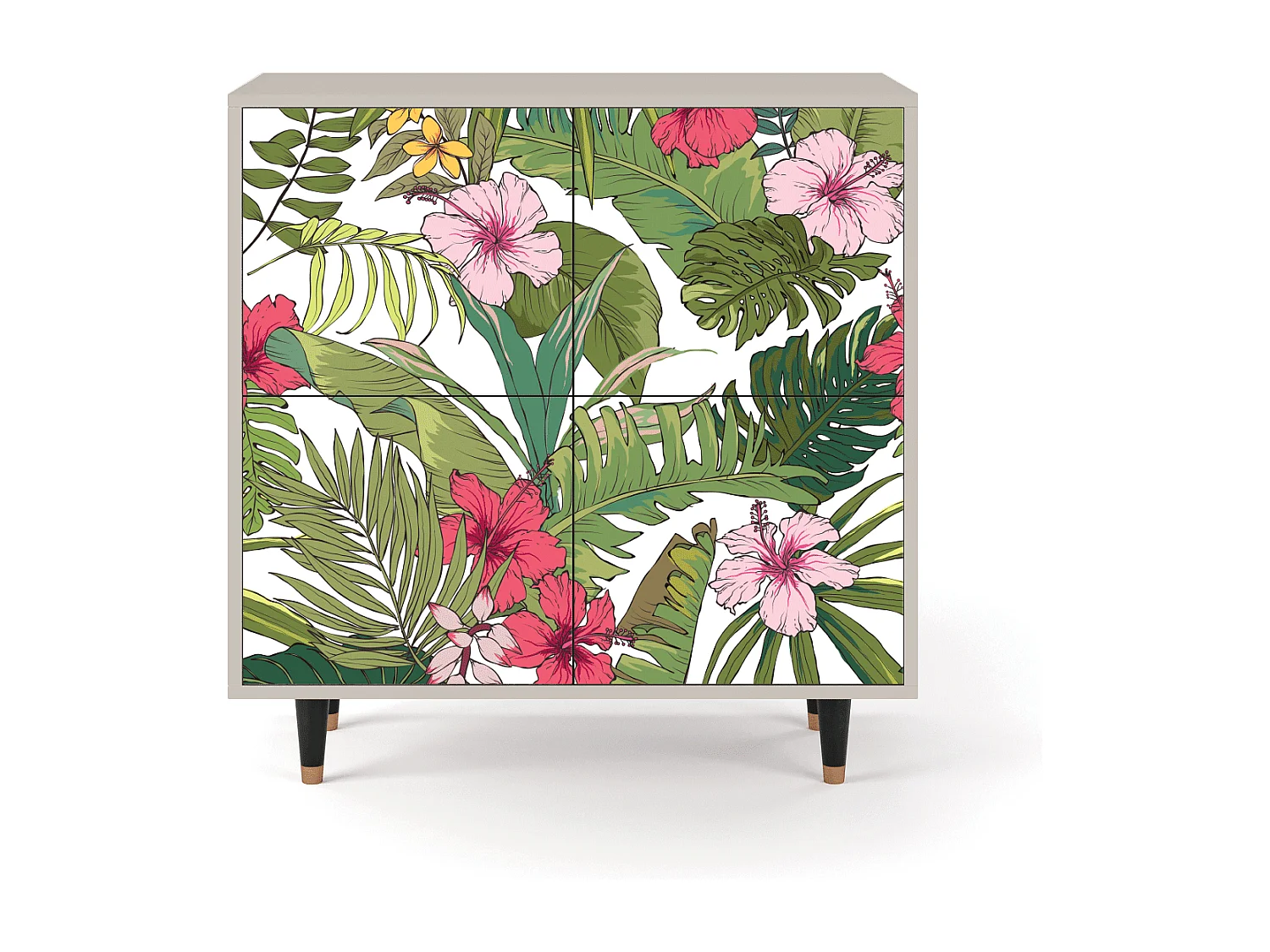 Aparador - 94x96x48 cm - BS3 - Verdant Tropics, Areia