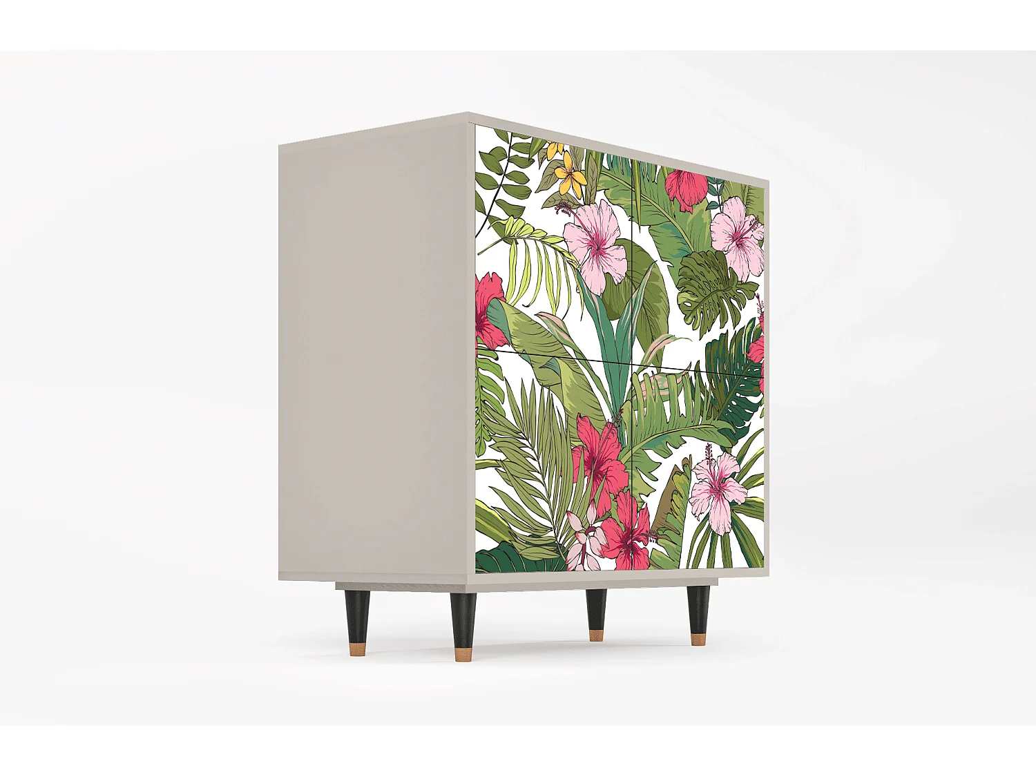 Aparador - 94x96x48 cm - BS3 - Verdant Tropics, Areia