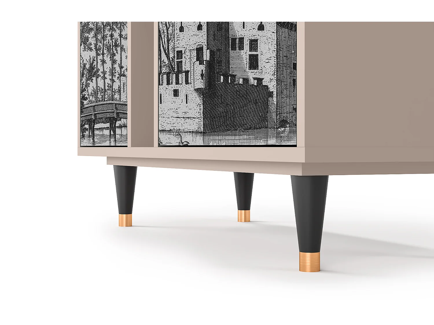 Buffet - 94х96х41 cm - BS5 - Castle by Breugel, Latte