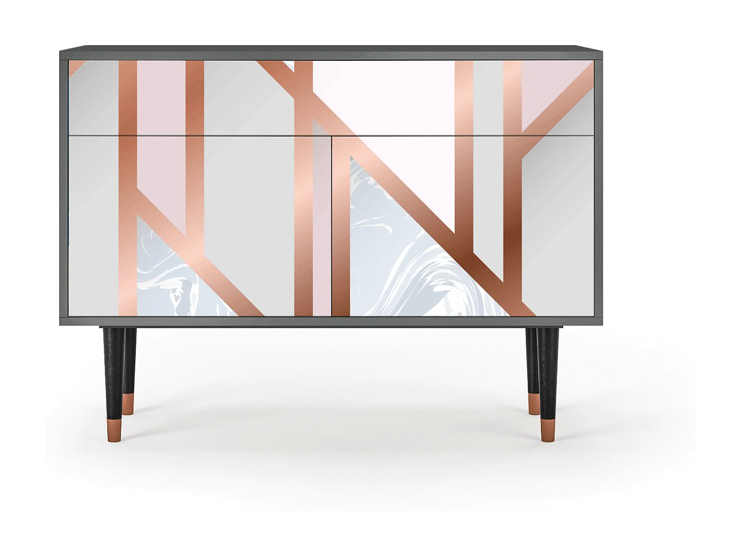 Buffet - 115x85x48 cm - BS4 - Champagne Story, Anthracite