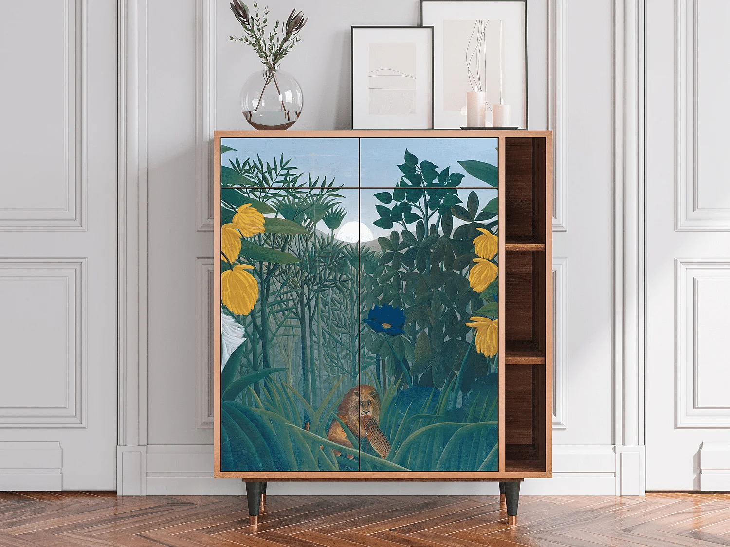Credenza - 96х110х41 cm - BS6 - The Repast of the Lion, Noce