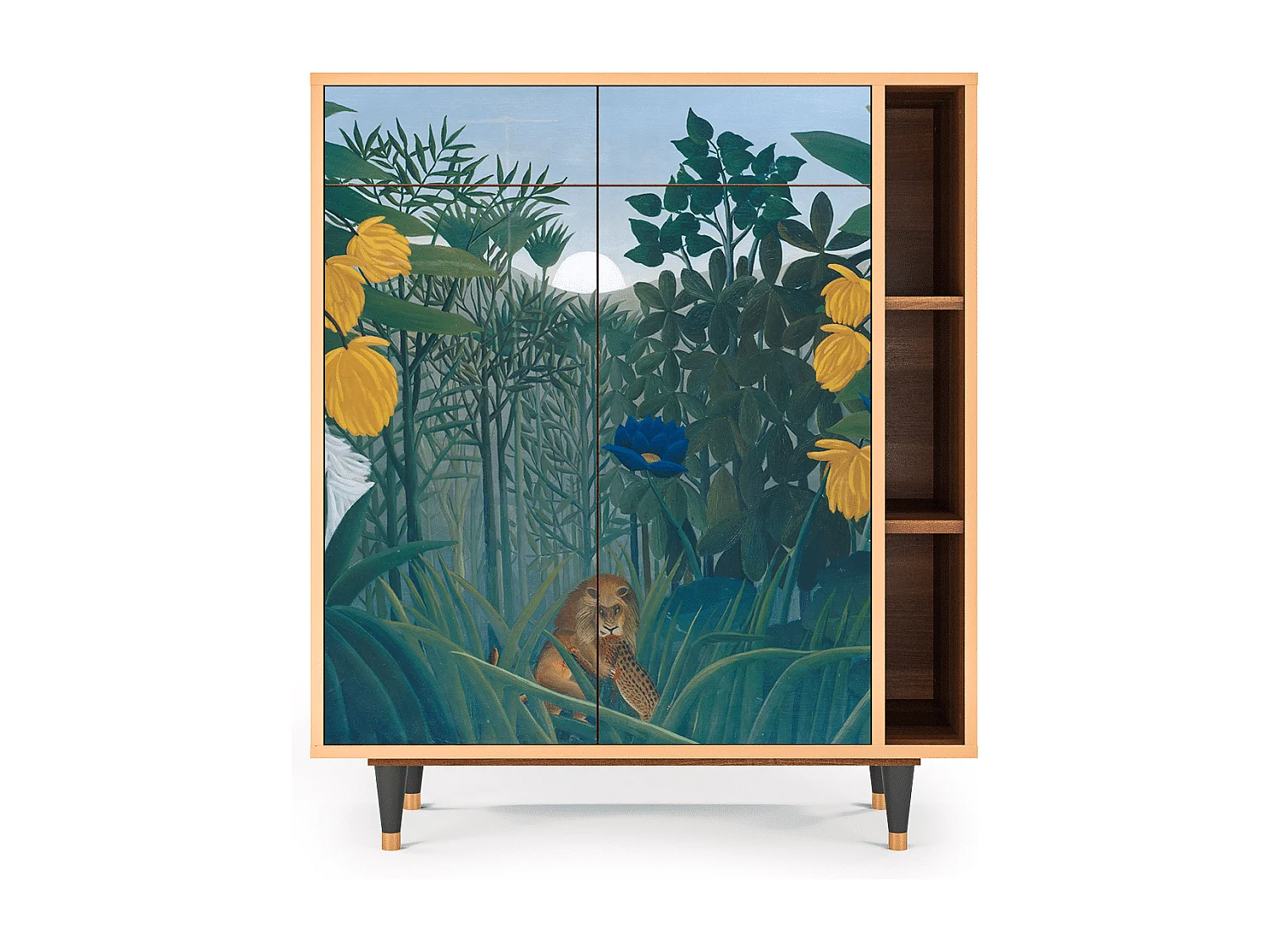 Credenza - 96х110х41 cm - BS6 - The Repast of the Lion, Noce