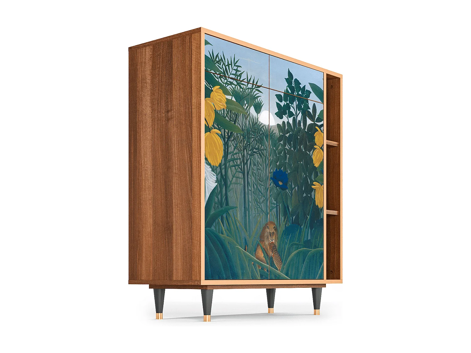 Credenza - 96х110х41 cm - BS6 - The Repast of the Lion, Noce