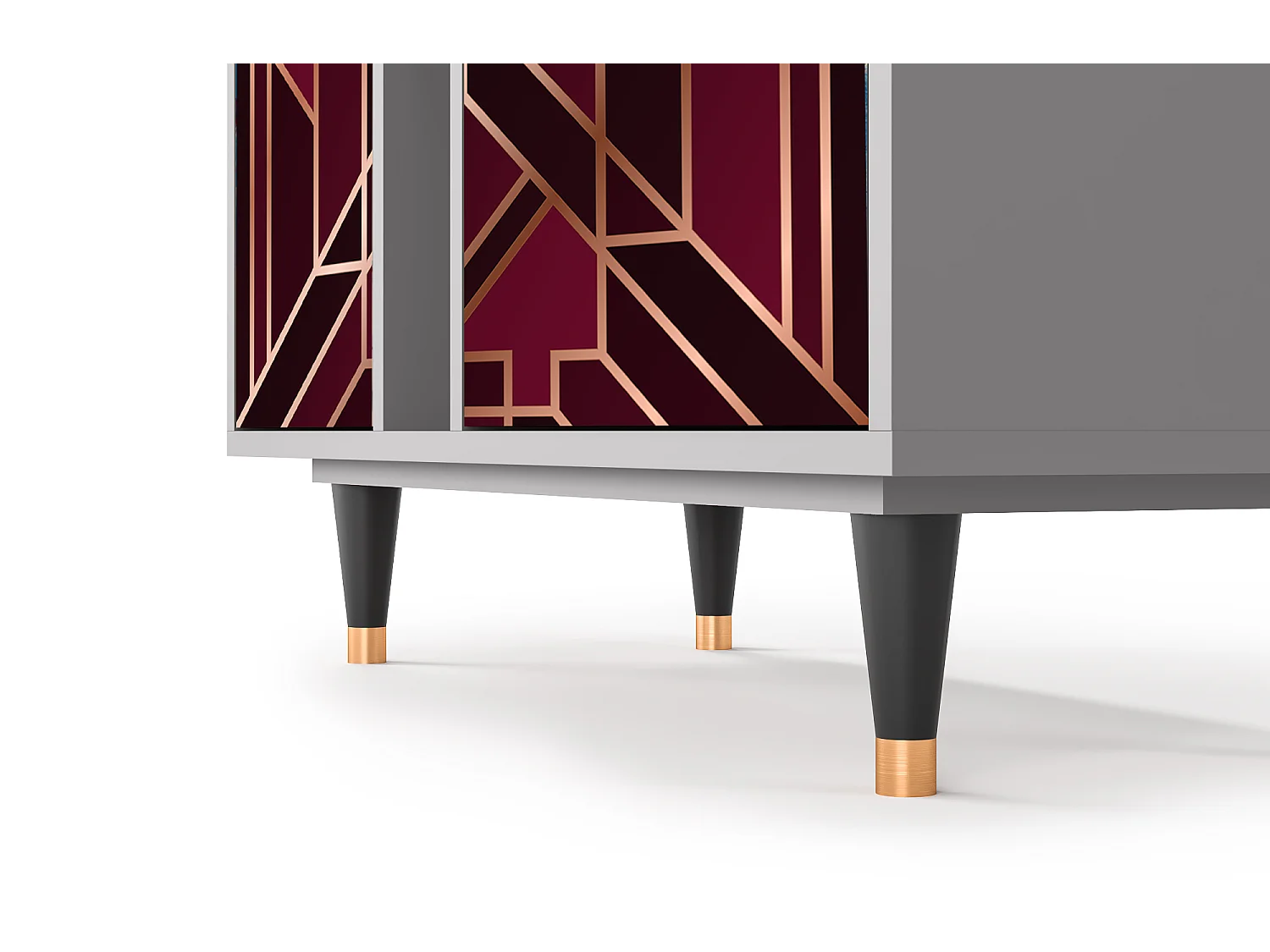 Buffet - 94х96х41 cm - BS5 - Burgundy Jewelery, Gris