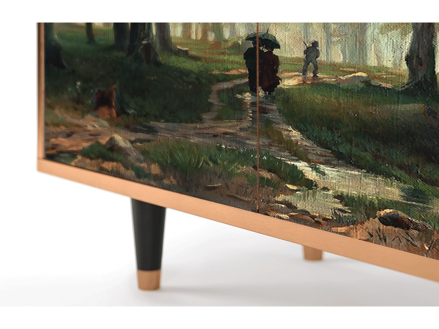 Credenza - 94x96x48 cm - BS3 -  Rain in the Oak Forest, Noce