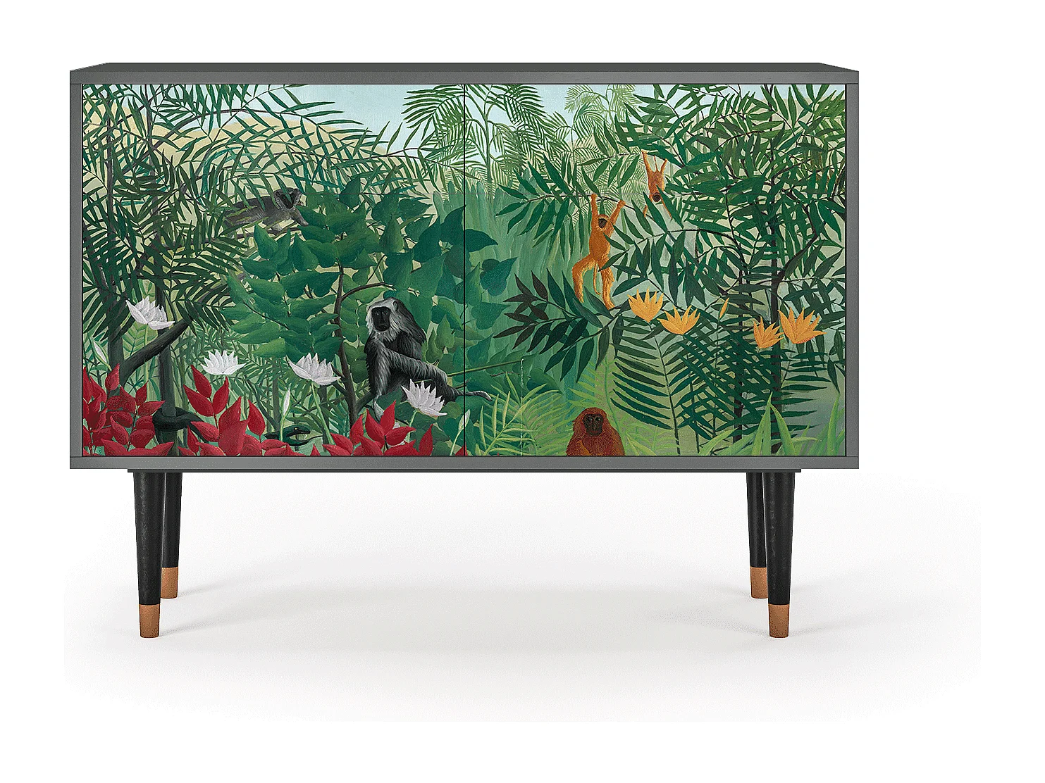 Credenza - 115x85x48 cm - BS4 - Jungles in Paris, Antracite