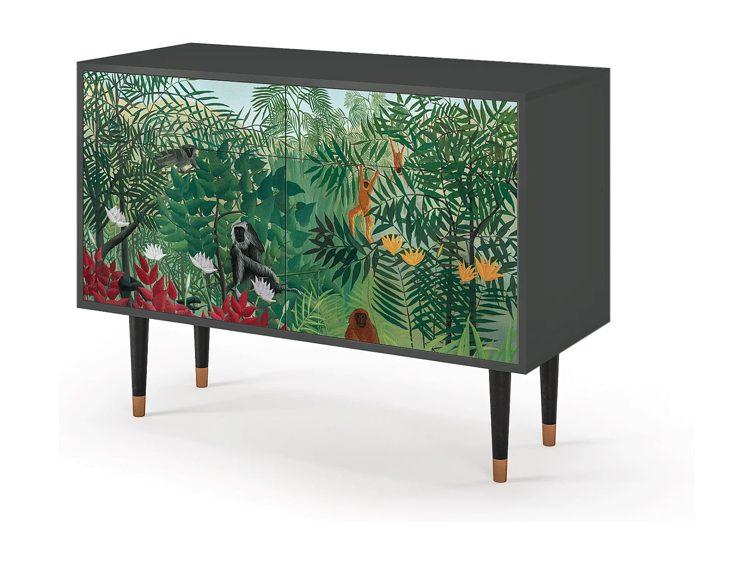 Credenza - 115x85x48 cm - BS4 - Jungles in Paris, Antracite
