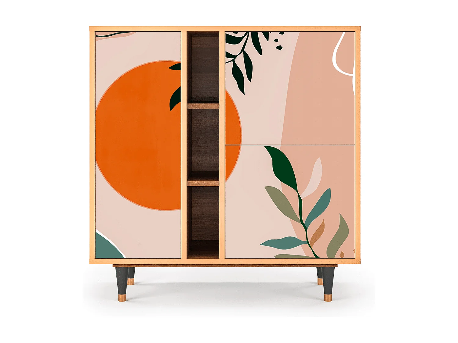 Credenza - 94х96х41 cm - BS5 - Artwork, Noce