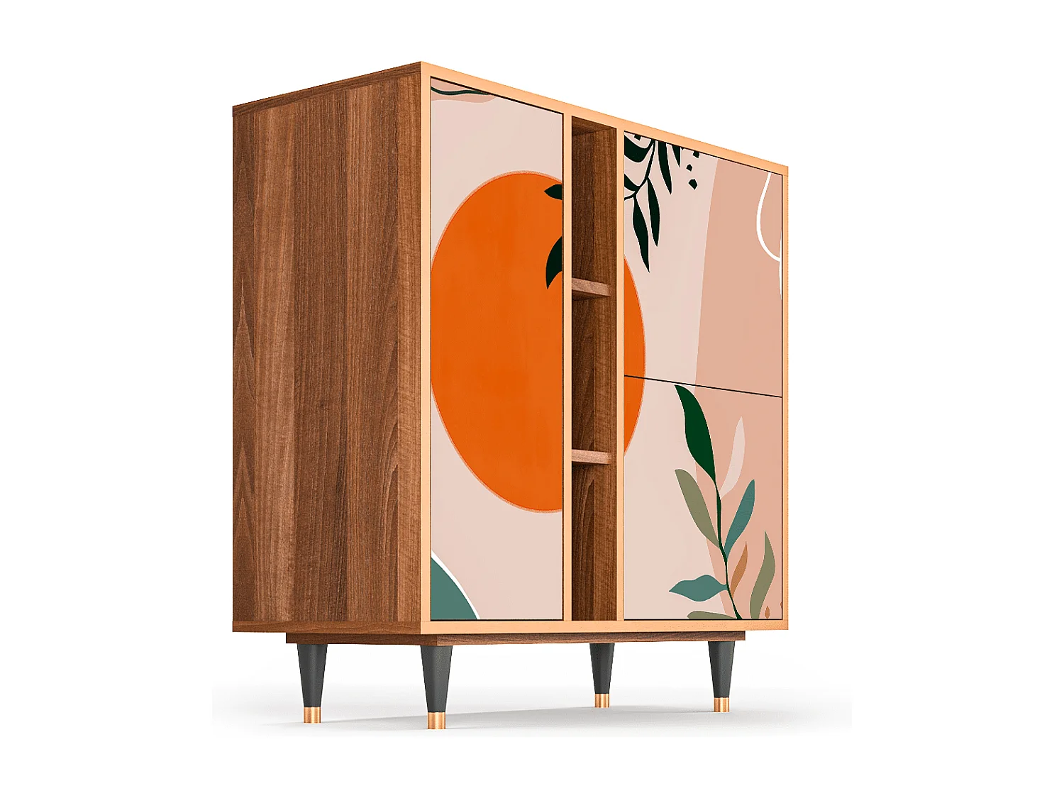 Credenza - 94х96х41 cm - BS5 - Artwork, Noce