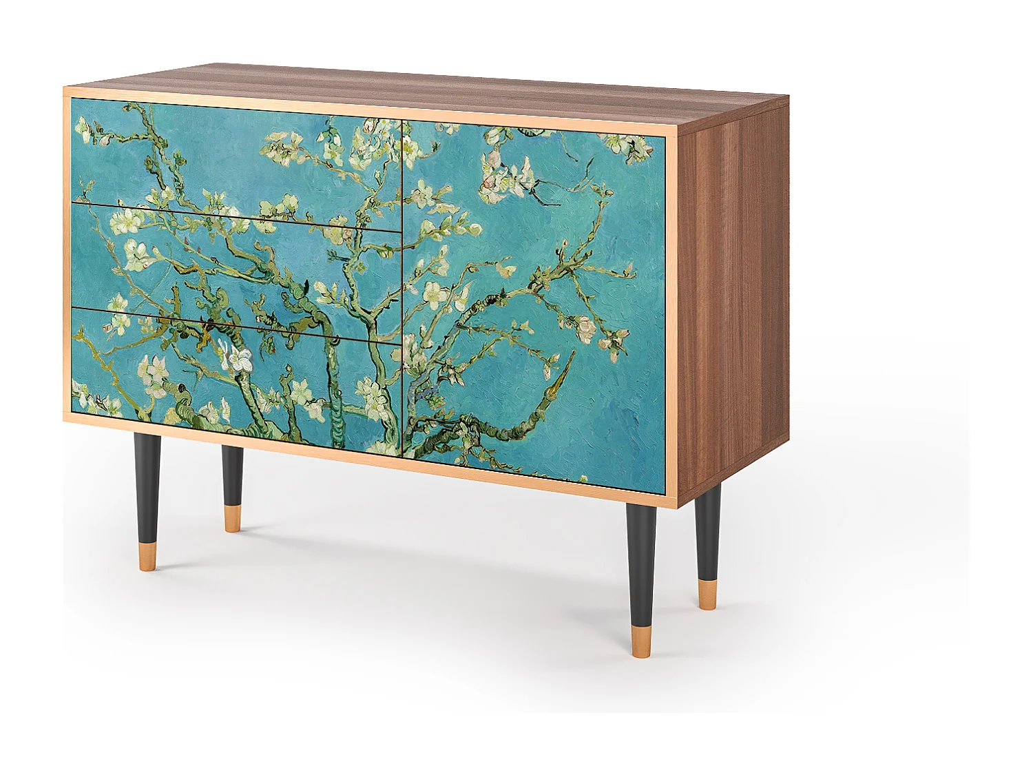 Buffet - 115х84х41 cm - S3 - Almond Blossom, Noyer