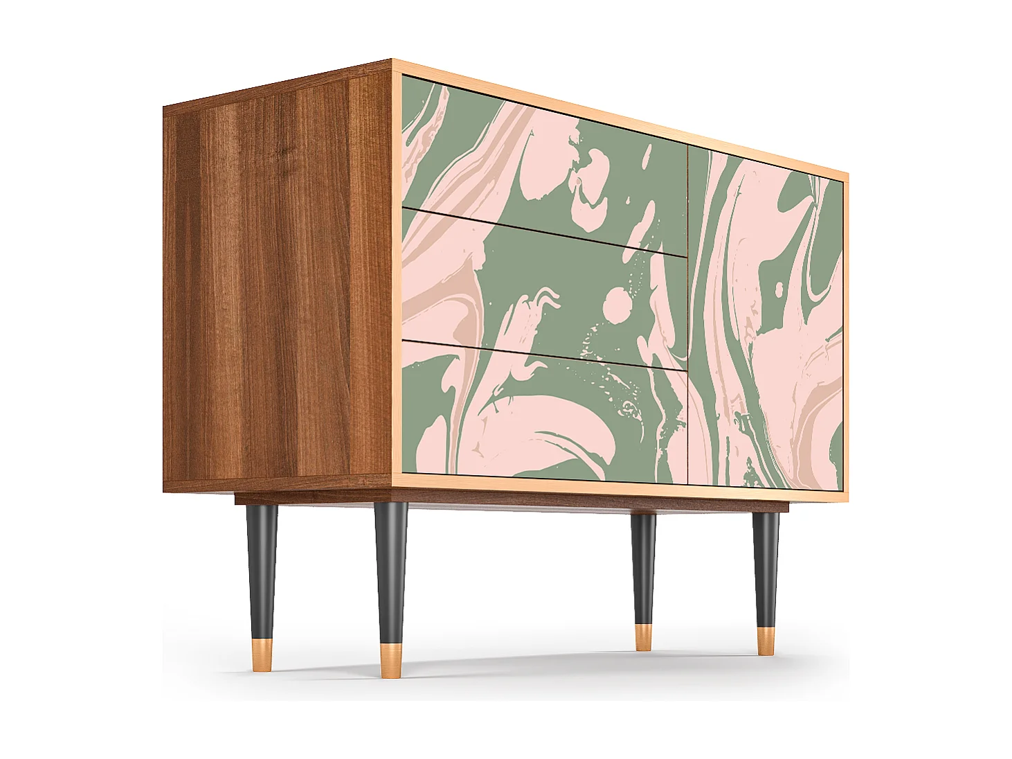 Buffet - 115х84х41 cm - S3 - Aquarelle, Noyer